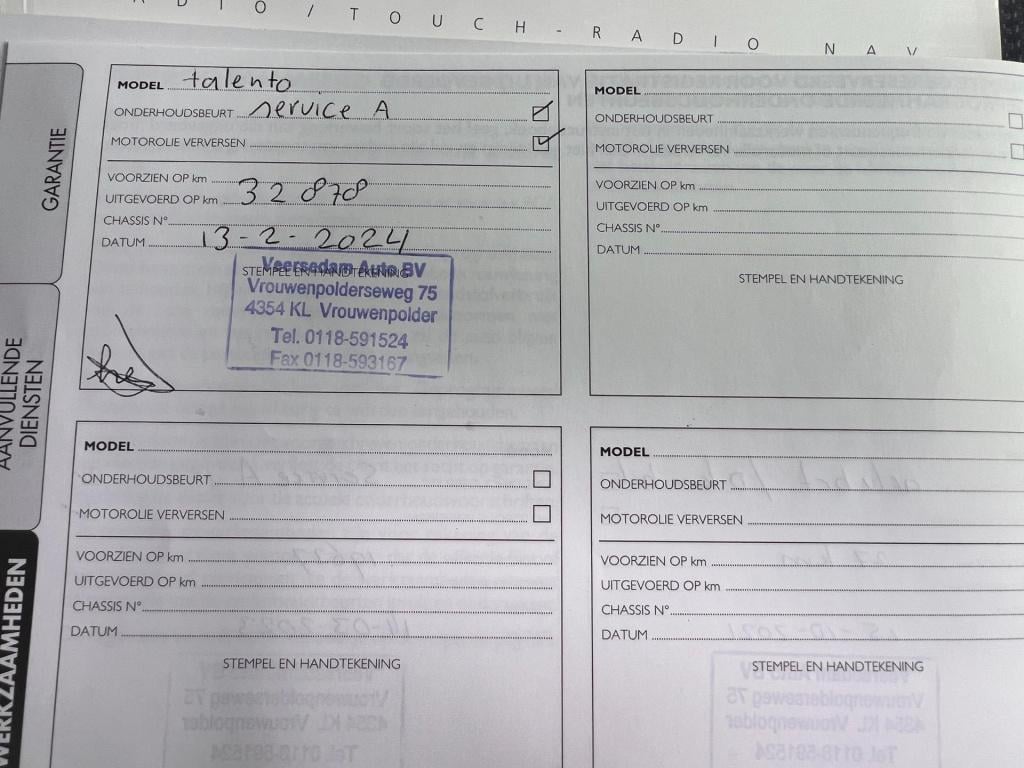 Fiat Talento 2.0 multijet l1h1 pro edition