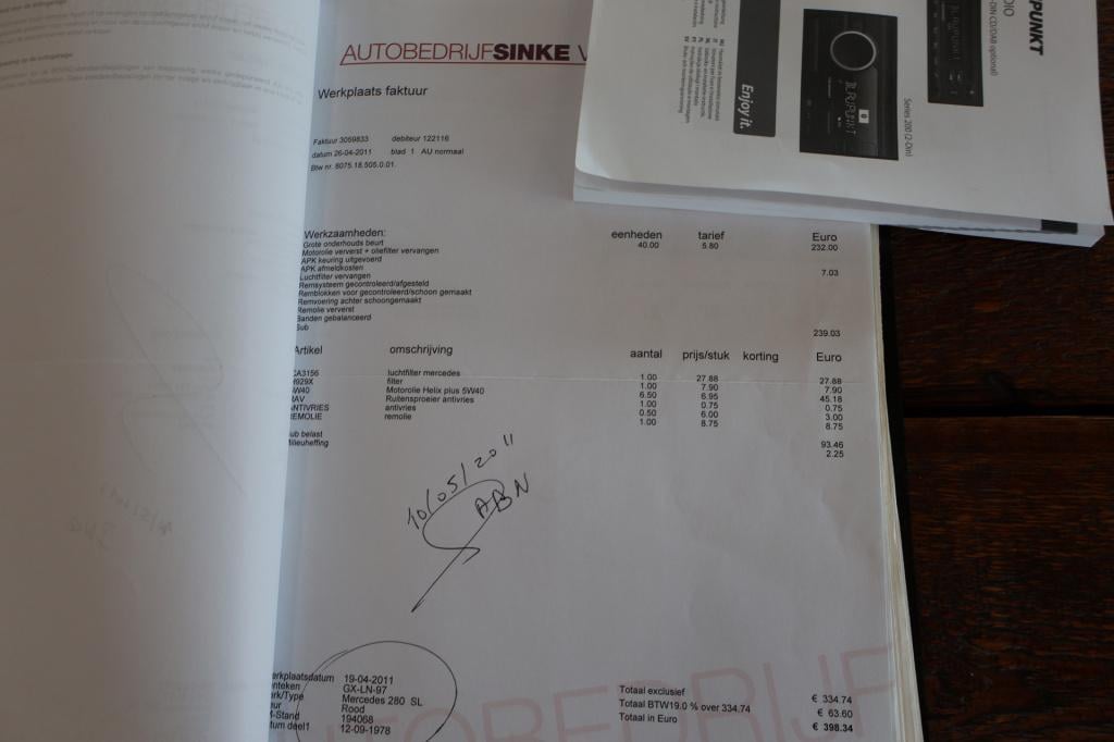 Mercedes-Benz Sl 280 sl roadster l leder l nieuwe soft top l hardtop l elek