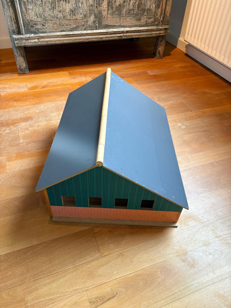 Kids Globe Landbouwloods - Houten Speelgoed Schuur
