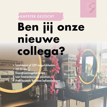 KAPSTER GEZOCHT (Parttime)