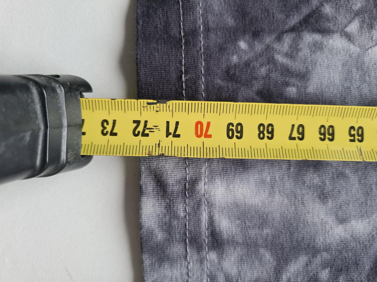 Violento tanktop met een grijze / blauwe tie-dye print Mt XL