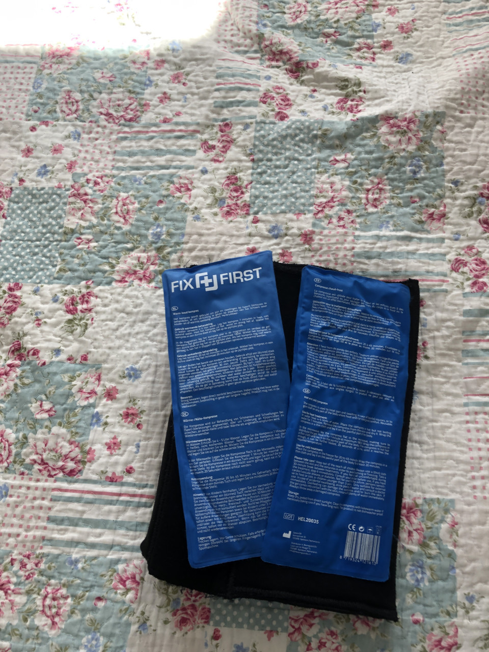 Brace ( knie ) en koelelementen
