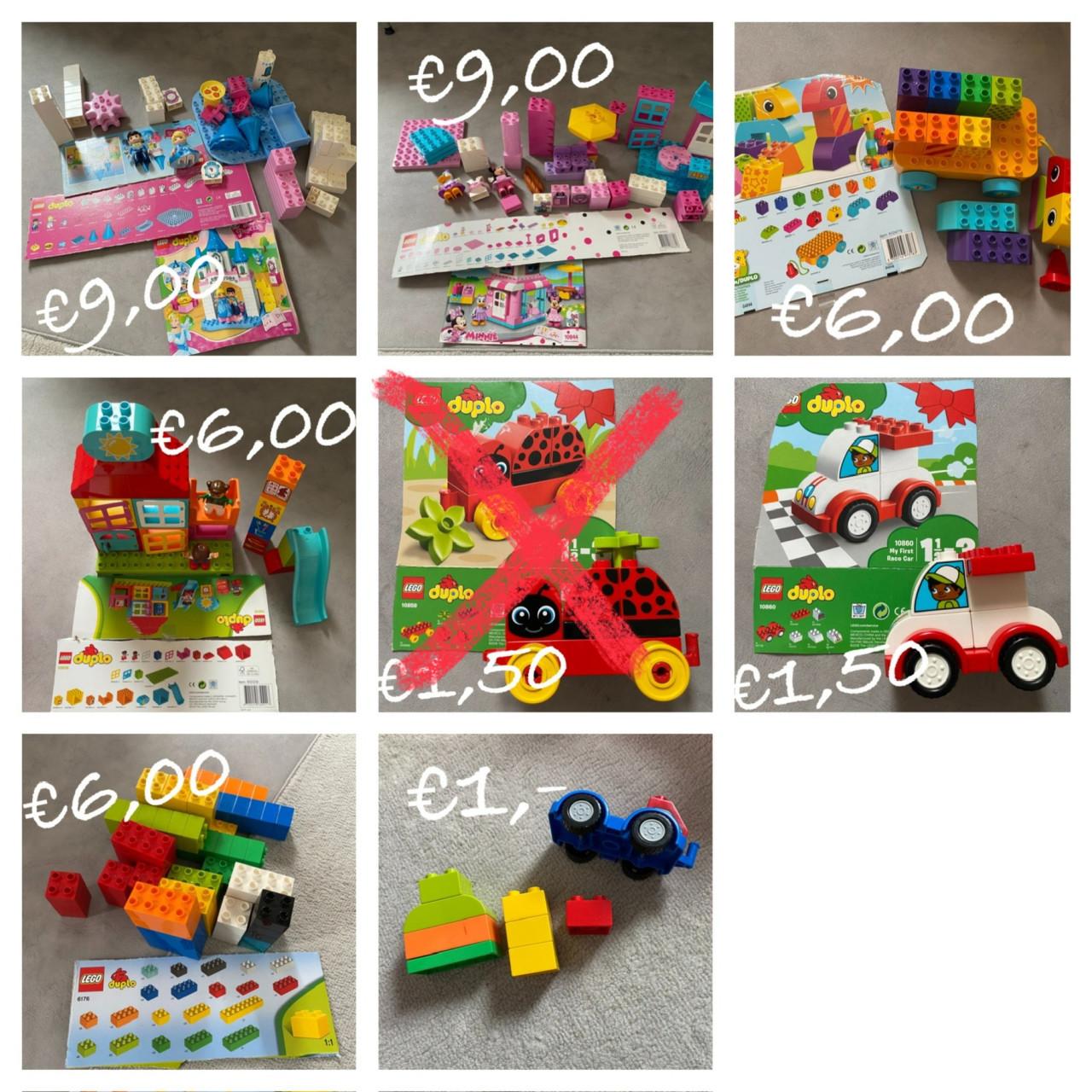 Diverse speelgoed, duplo, puzzels, spelletjes