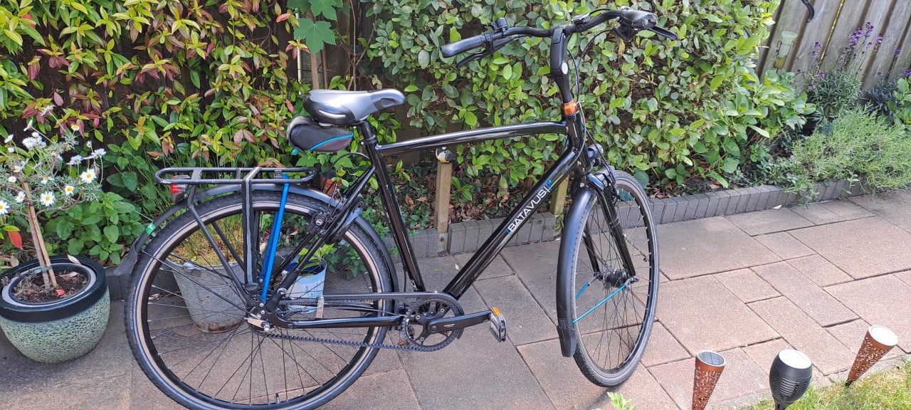 Herenfiets  Batavus dinsdag  frame 57 cm met Riemaandrijving