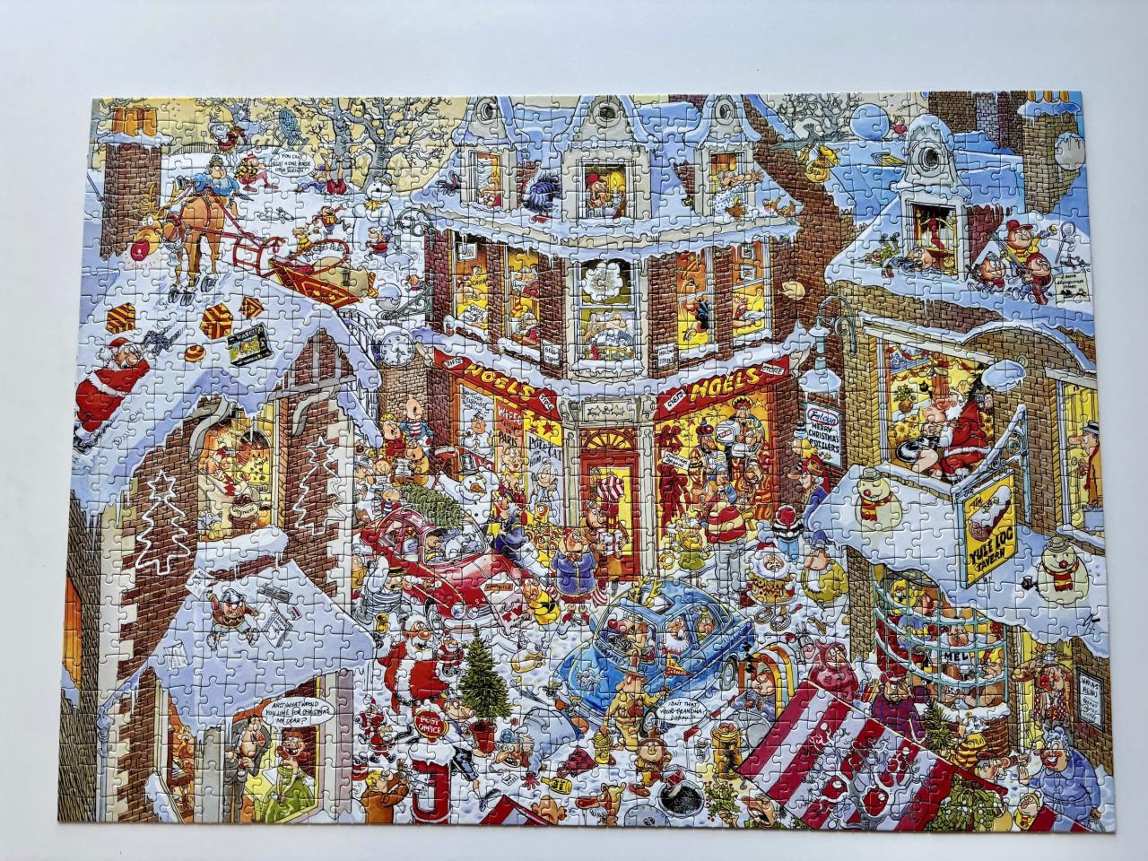 Vroege nette en complete Kerstpuzzel WasGij? Songs of Christmas door Falcon