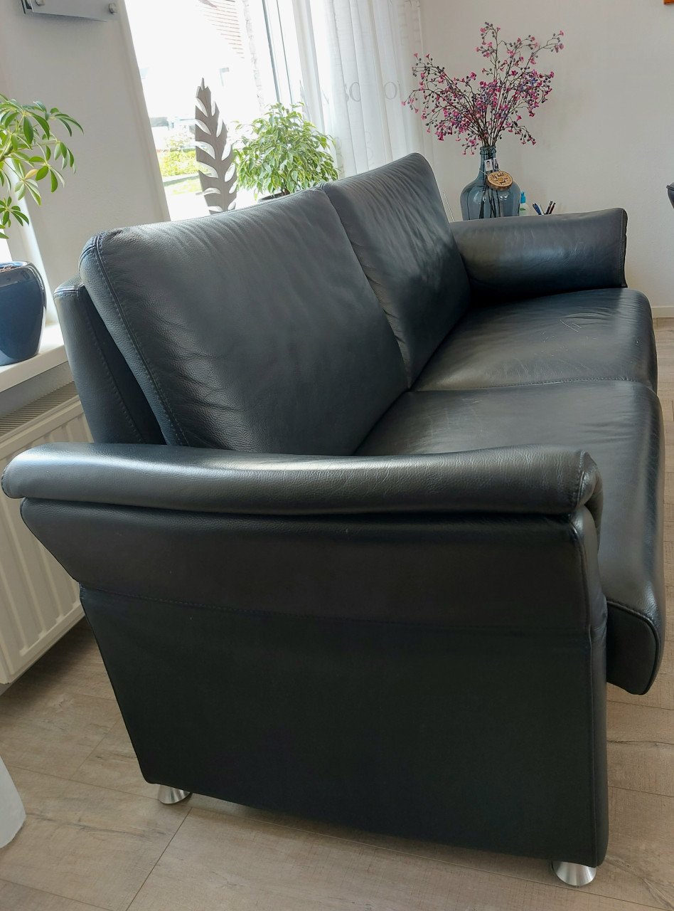 Te koop leren bank
