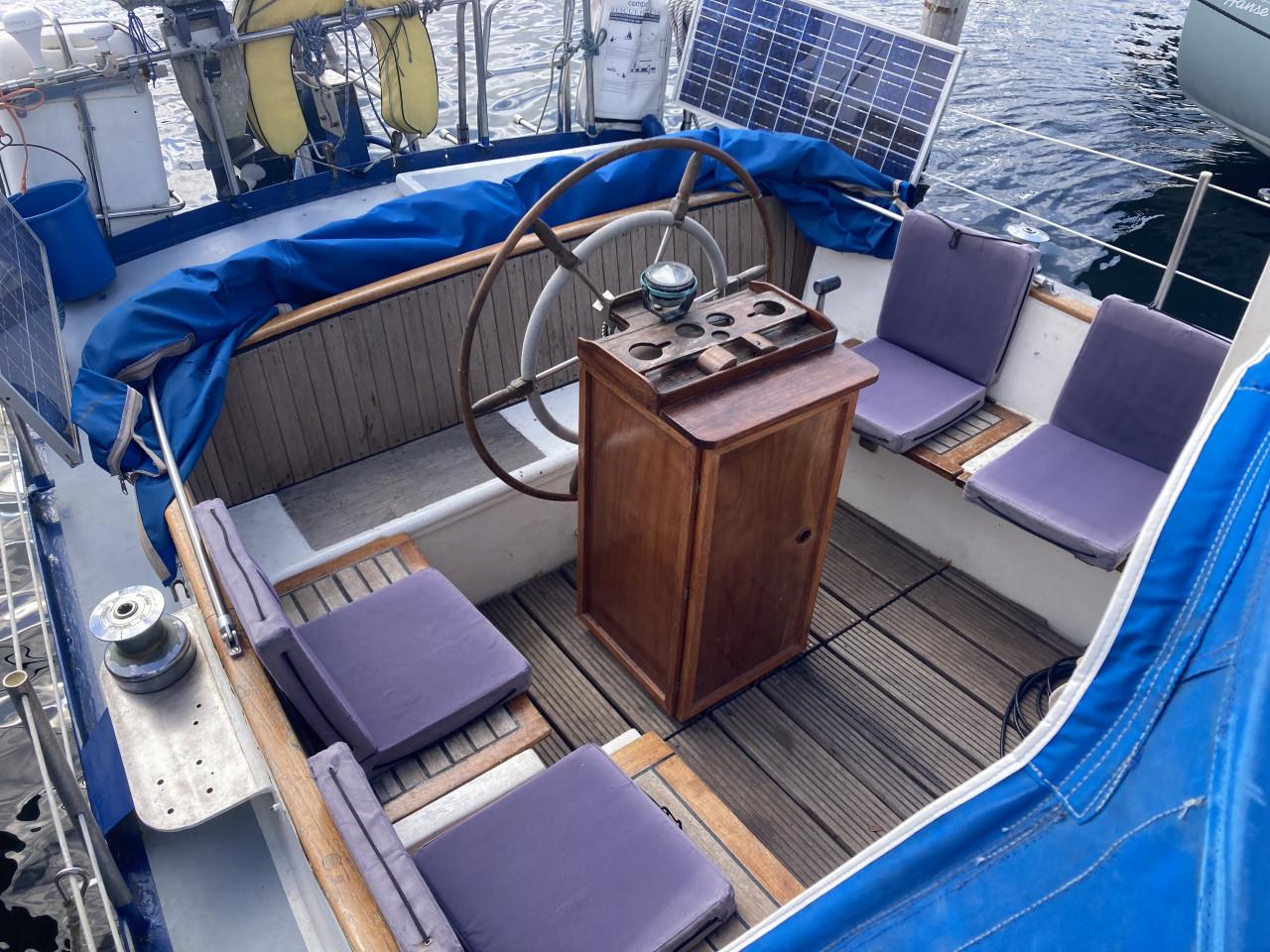 Klassieke stalen Waterwitch 39ft