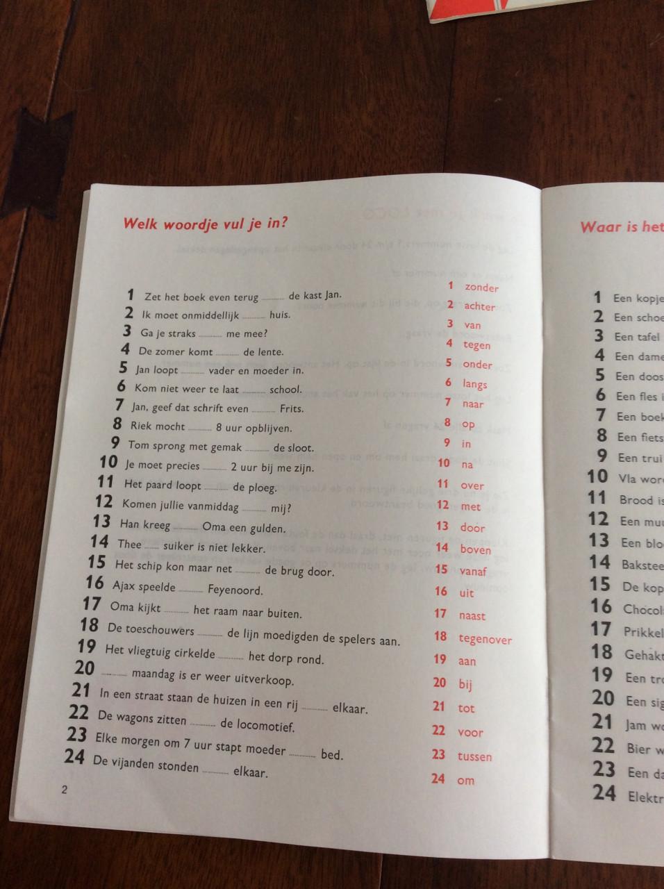 Loco doos met 24 stenen en 2 boekjes.