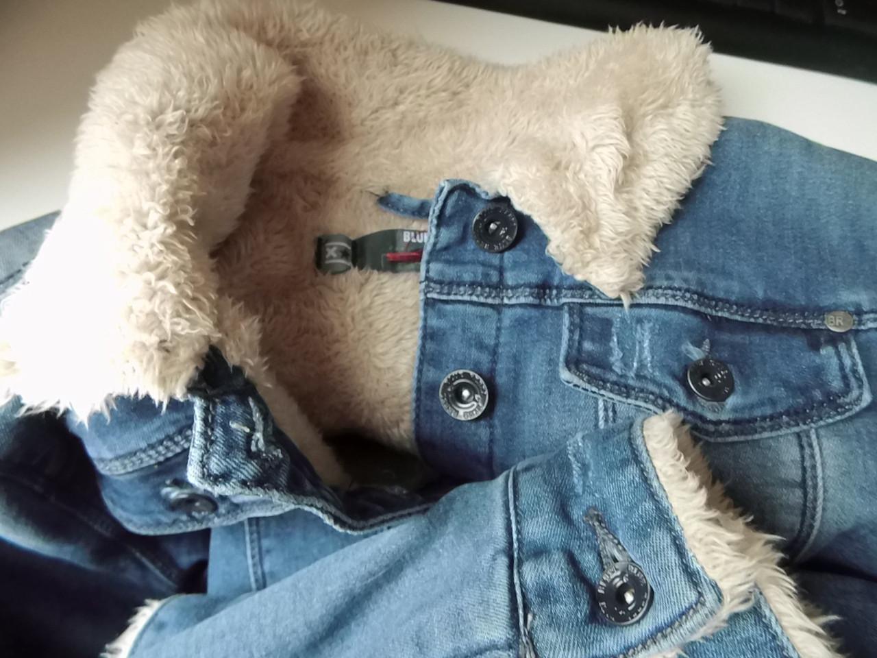 Jas van Bleu Rebel maat146-152.