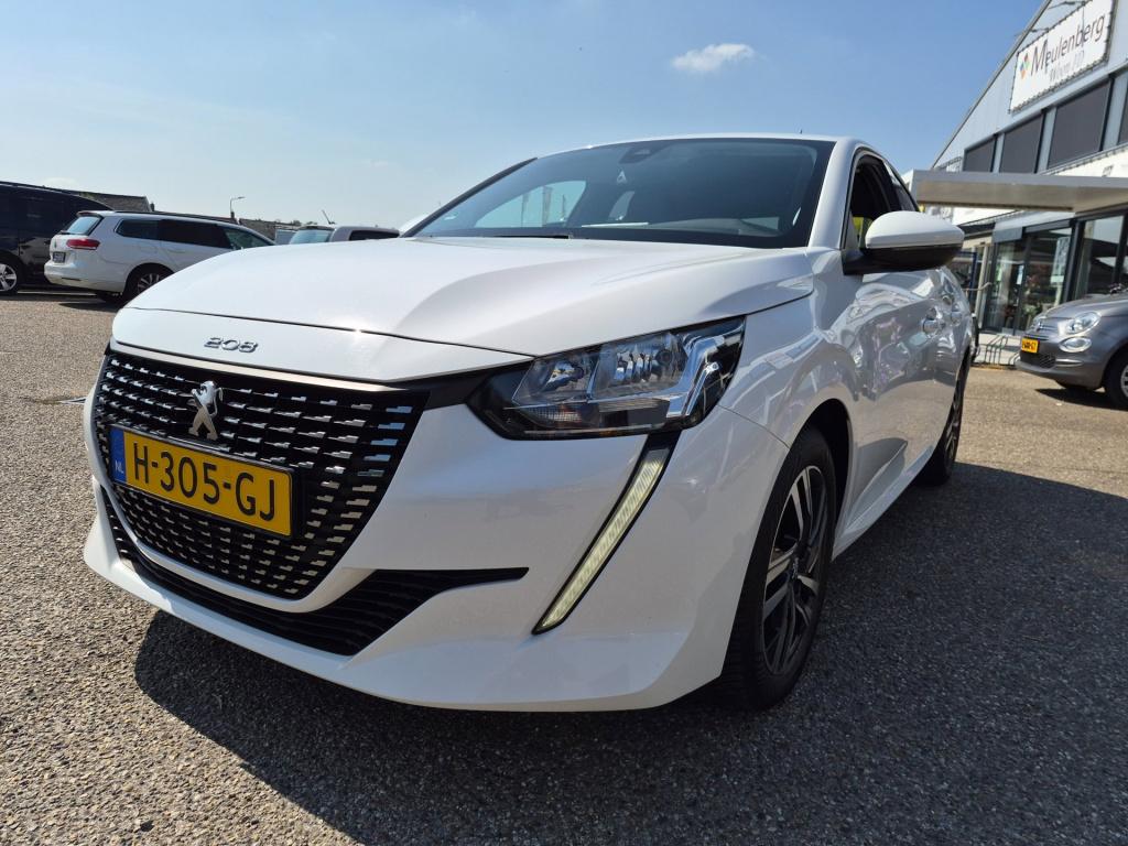 Peugeot 208 1.2 puretech blue lease allure 3d teller