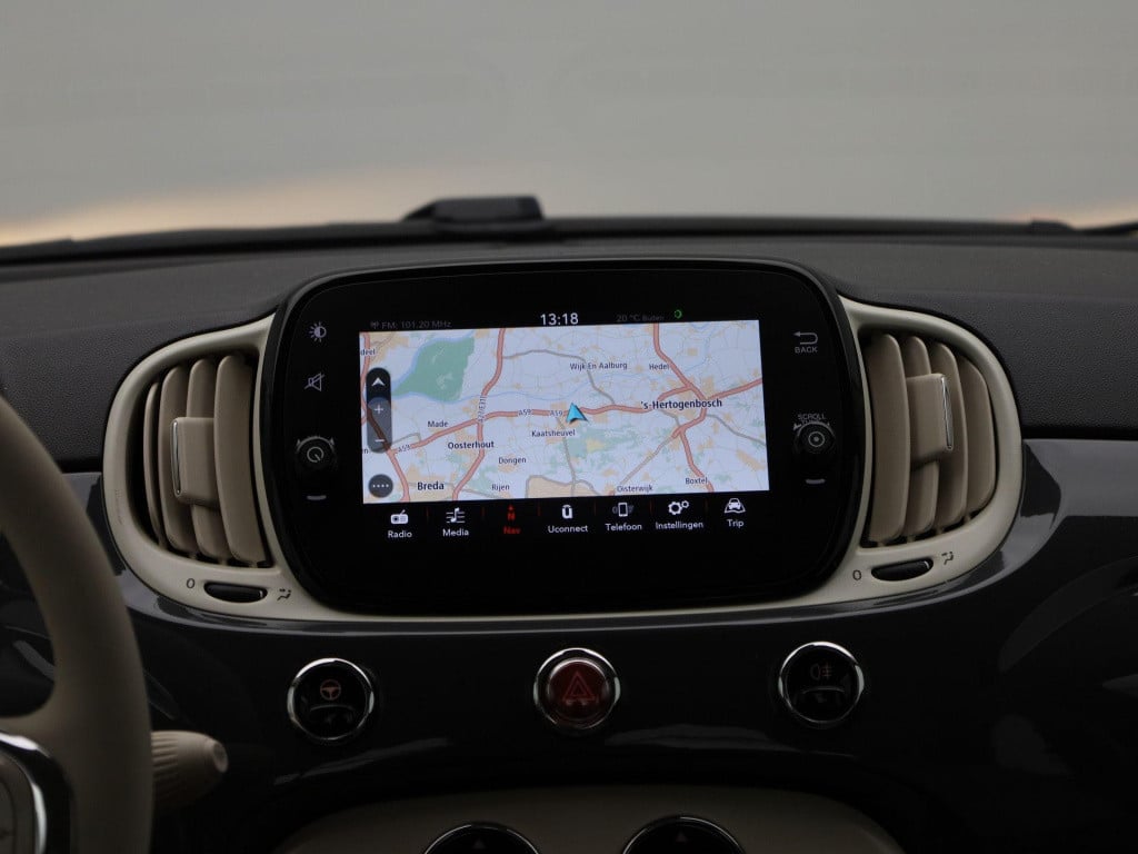 Fiat 500 1.0 hybrid lounge | lmv | parker sensoren | climate control | dab 