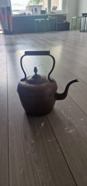 Oude theepot / gieter