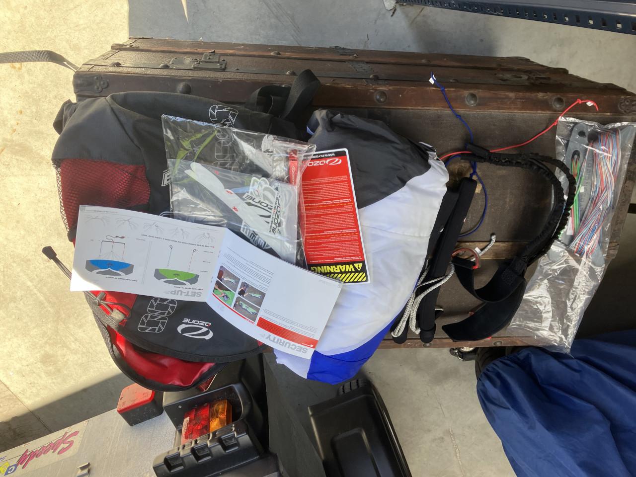 Ozone 3.0 powerkite 2 lijns bestuurbare vlieger als nieuw