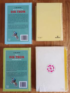 4 boeken van Dik Trom van C.Joh. Kieviet