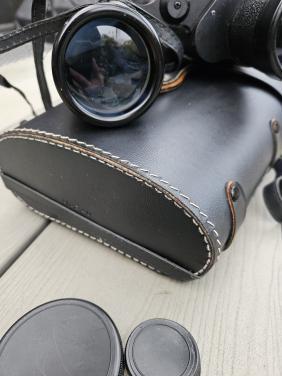 Mooie heldere antieke Mounty antireflex Verrekijker