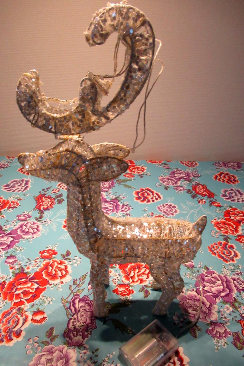 Decoratieve kerstverlichting 'hert'  5 euro