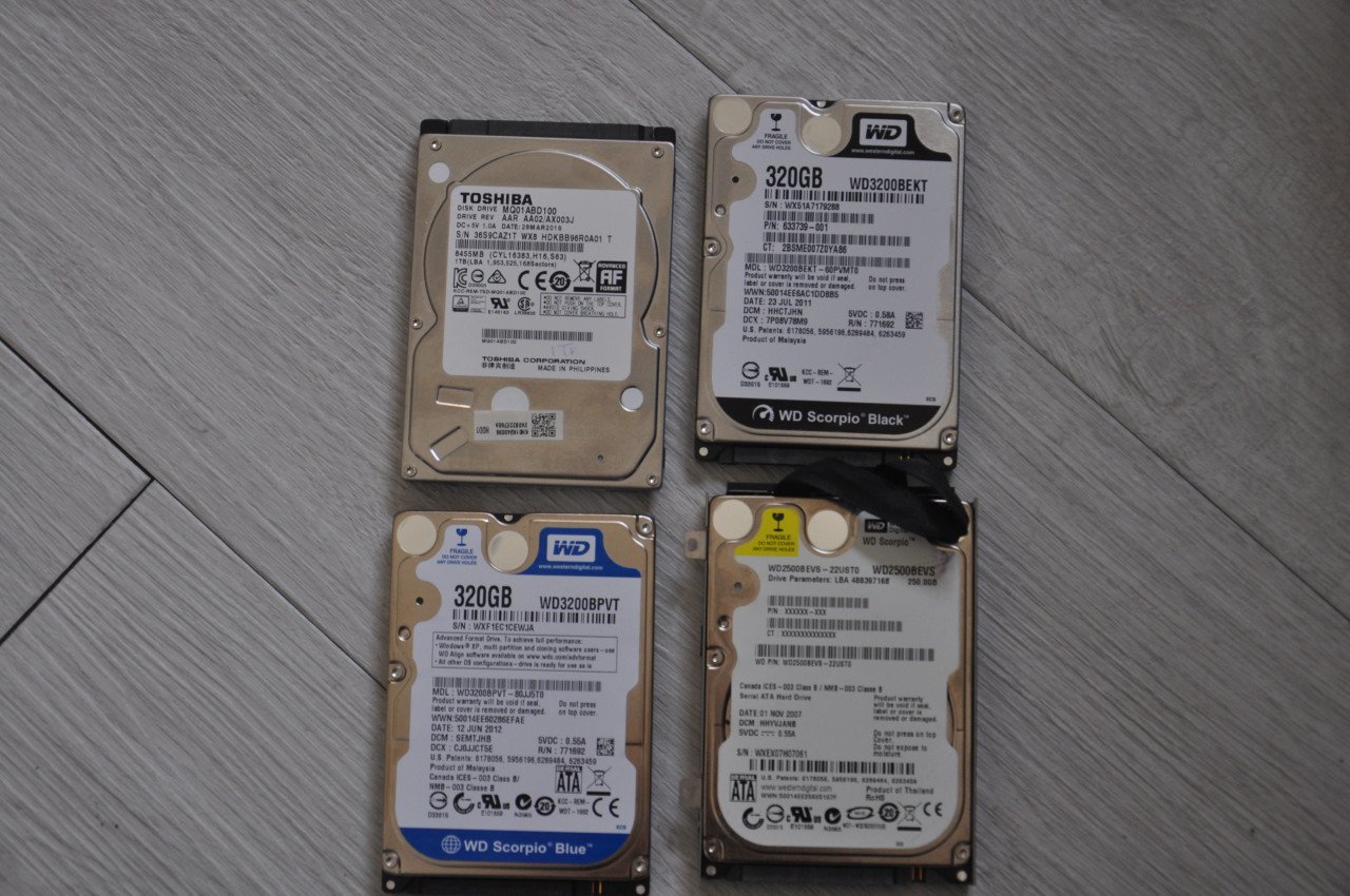 Hardeschijven laptop