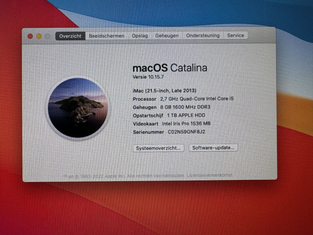 IMac (21,5 inch, Late 2013)