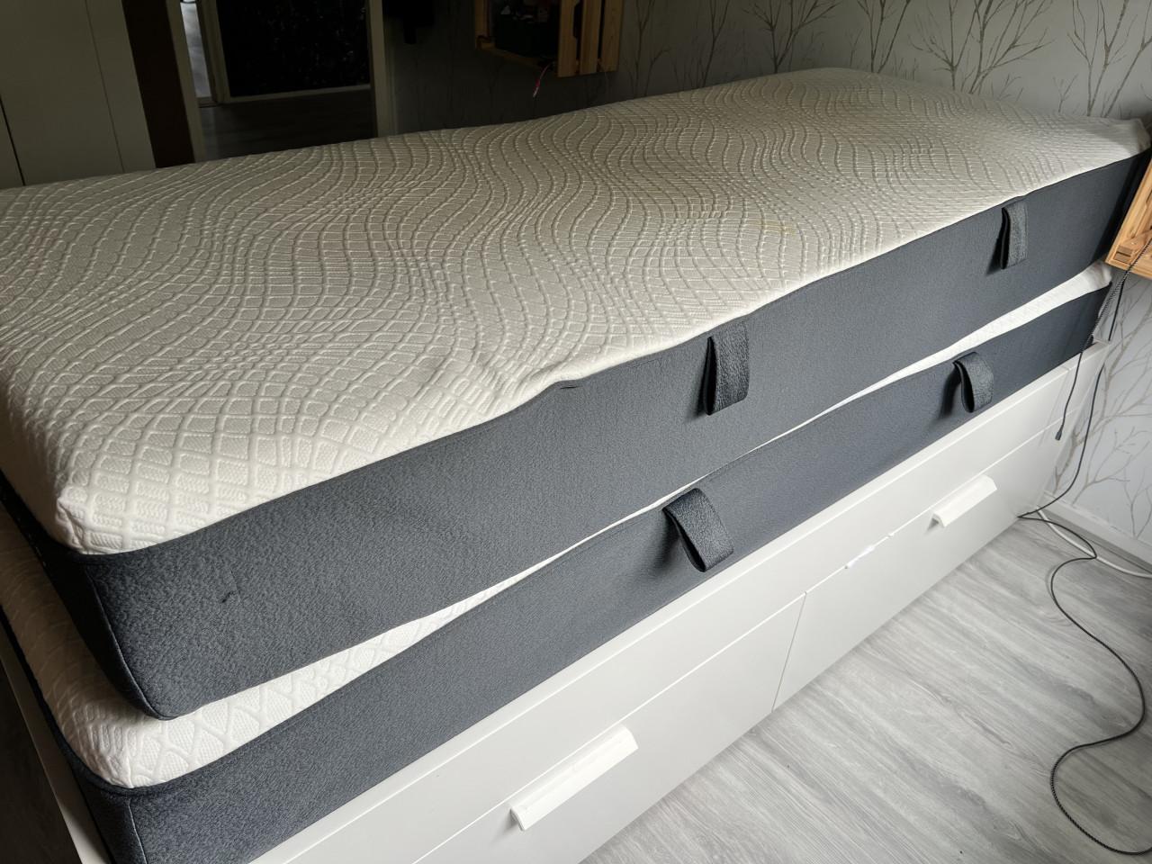 Zachte matrassen 2 jaar oud