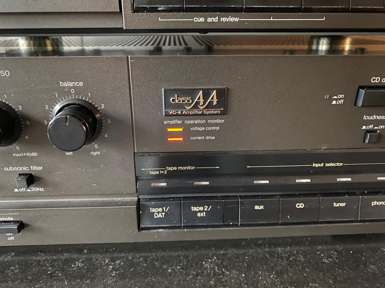 Technics stereo set Class "AA"