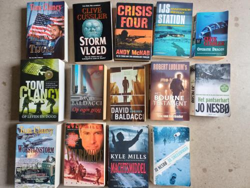 Thrillers 1 euro per stuk