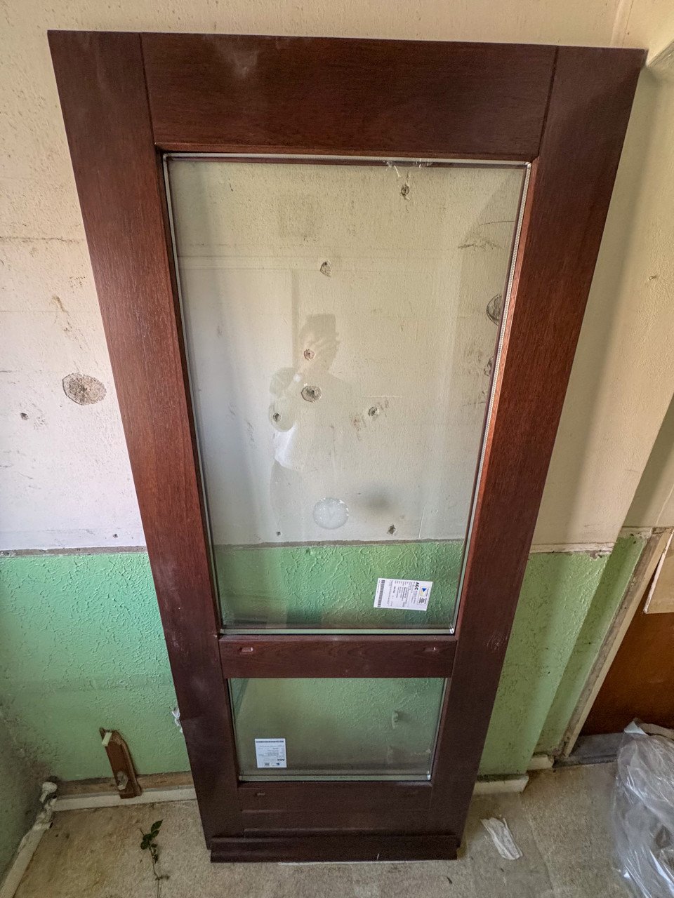 Hardhout voordeuren met glas