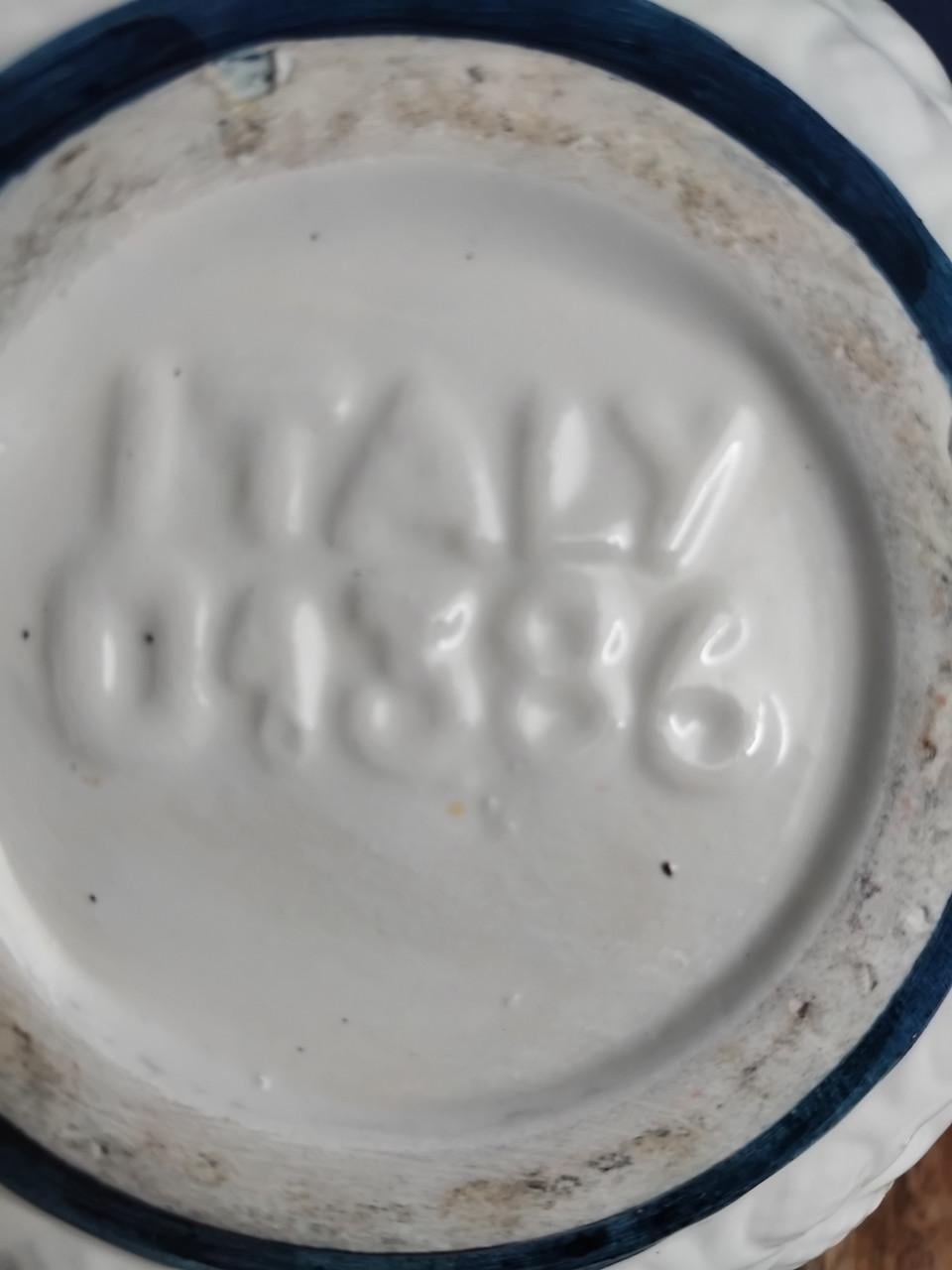 Vintage Italiaans Keramiek Mandje