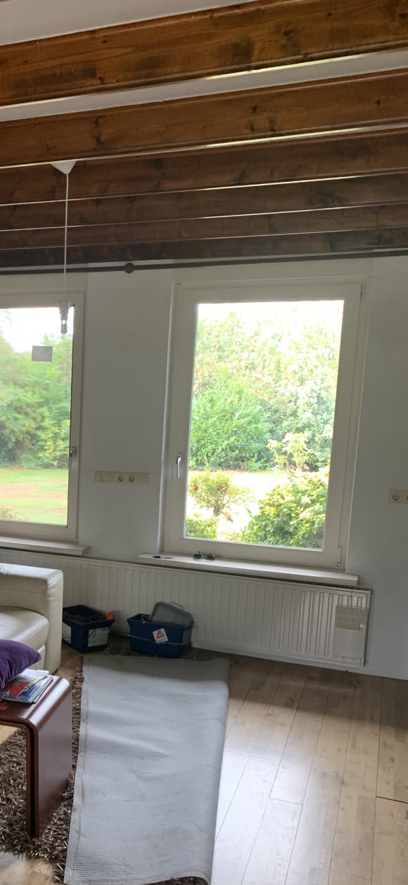 Kunststof kozijnen draaikiep raam electrisch rolluik en hor