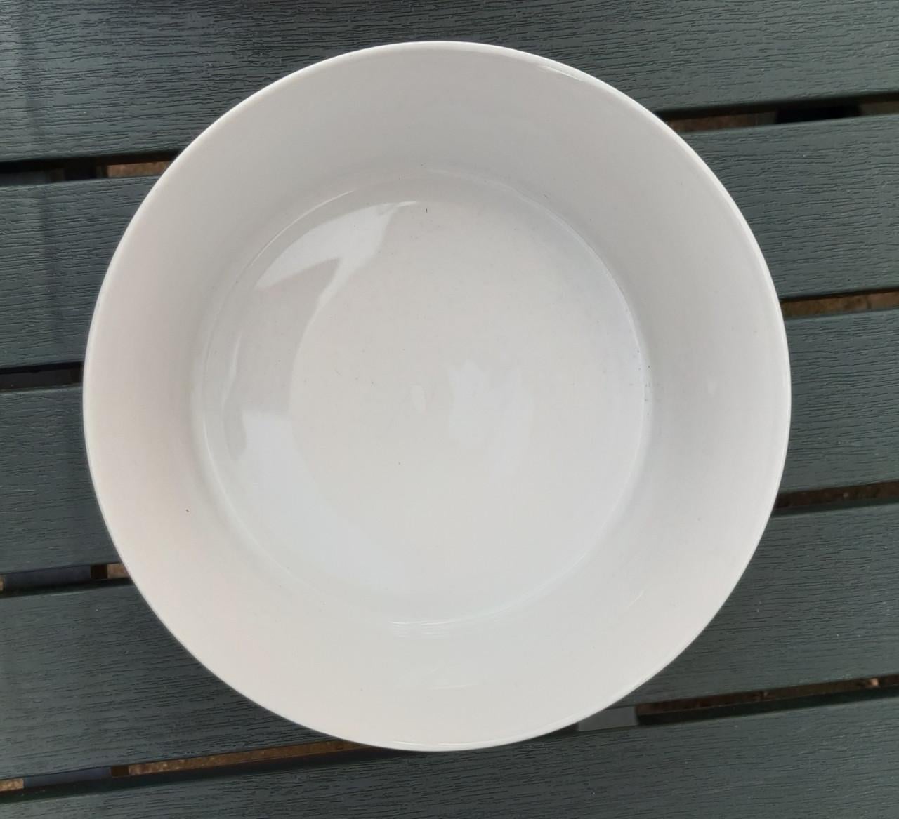 Ovale schaal + ronde kom