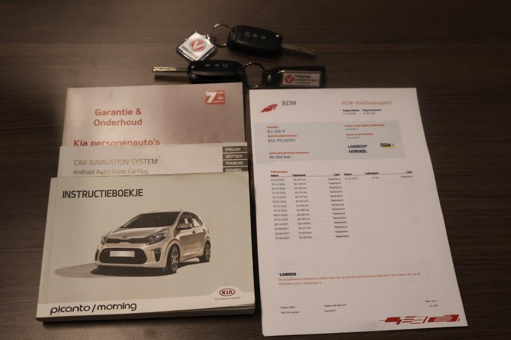 Kia Picanto 1.0 cvvt comfort plusline navigator |12 maanden bovag garantie|