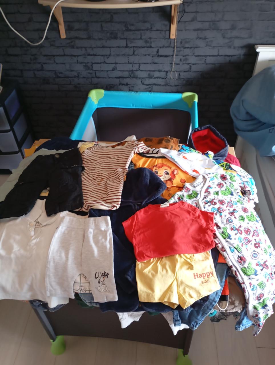 Groot kledingpakket jongens in de maten 50 tm 92