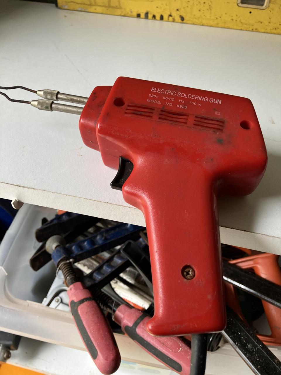 Te koop in goede staat een Electric spldeerpistool