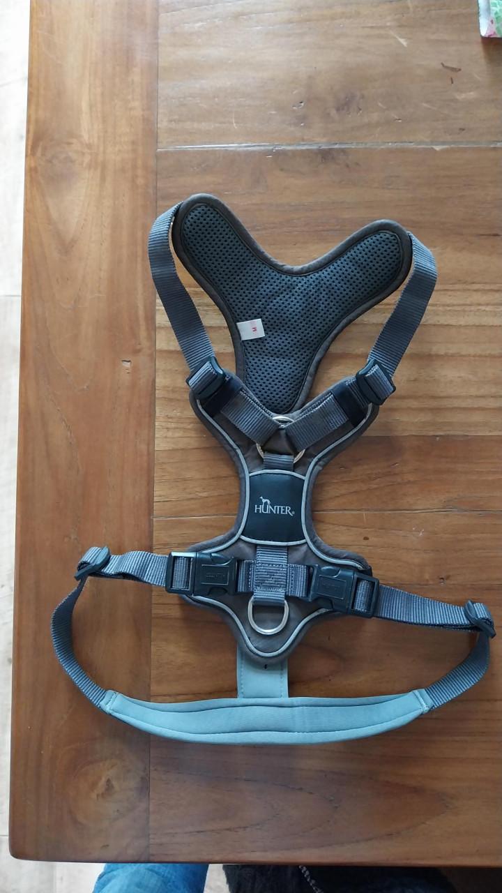 Hunter Harnas Divo Grijs&Grijs - Hondentuig
