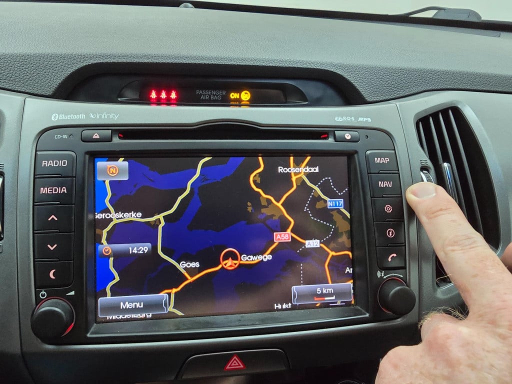 Kia Sportage occasion bomvolle auto! | tweedehands kia sportage met trekhaa