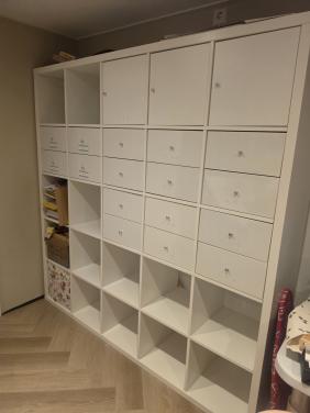 Ikea kast met vakjes