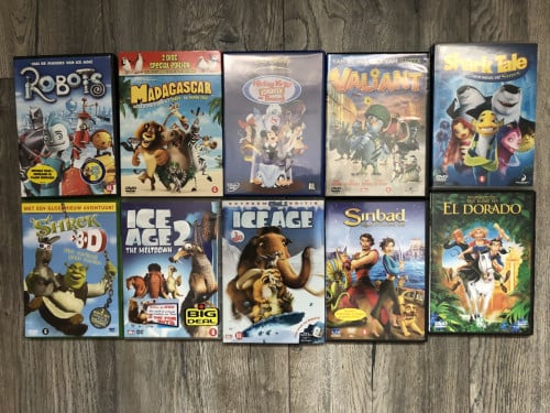 Kinder dvd’s