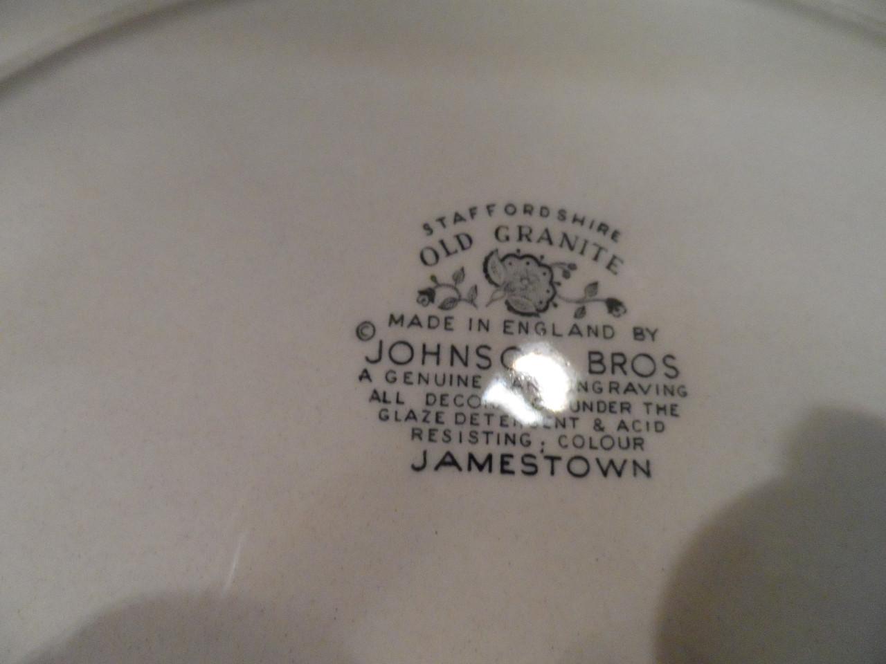 Servies OLD GRANITE JOHNSON BROS