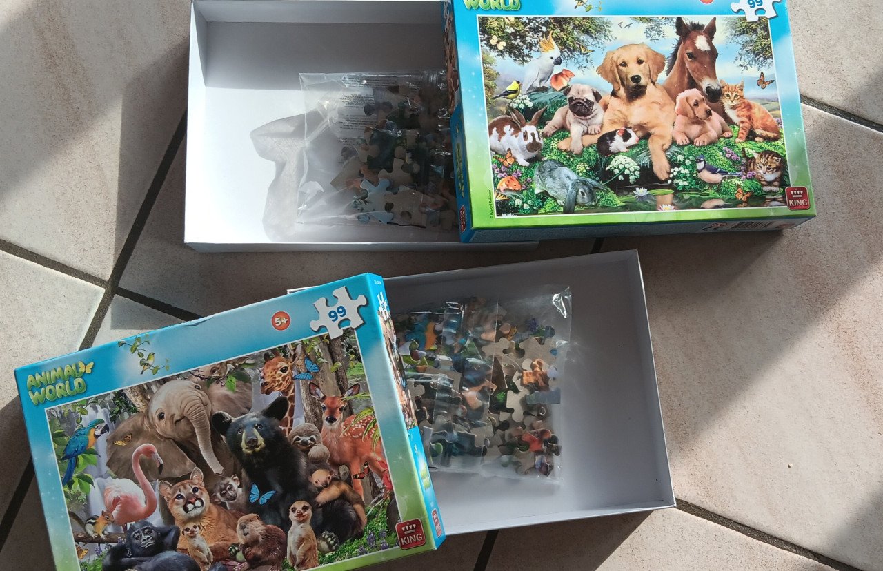 2 KINDERPUZZELS