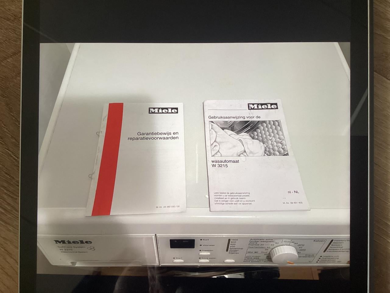 Wasmachine Miele