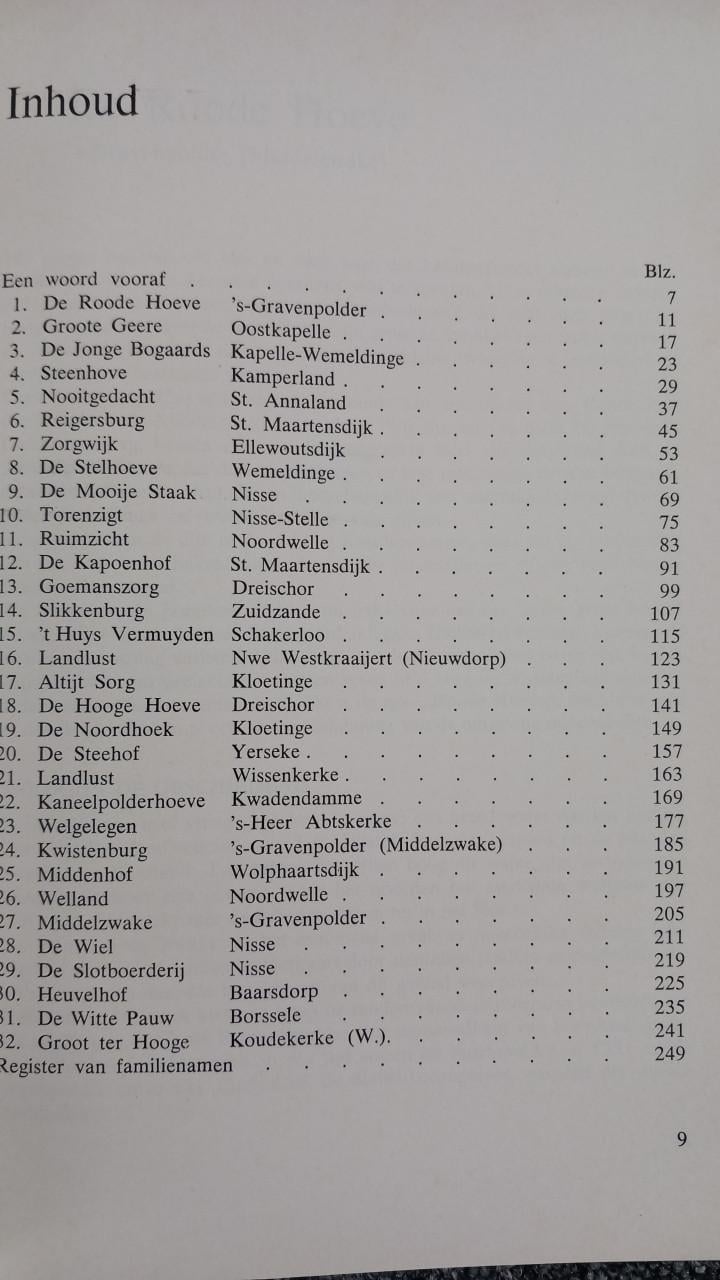 Oude boerderijen in Zeeland  van W.E.P.IJsseldijk
