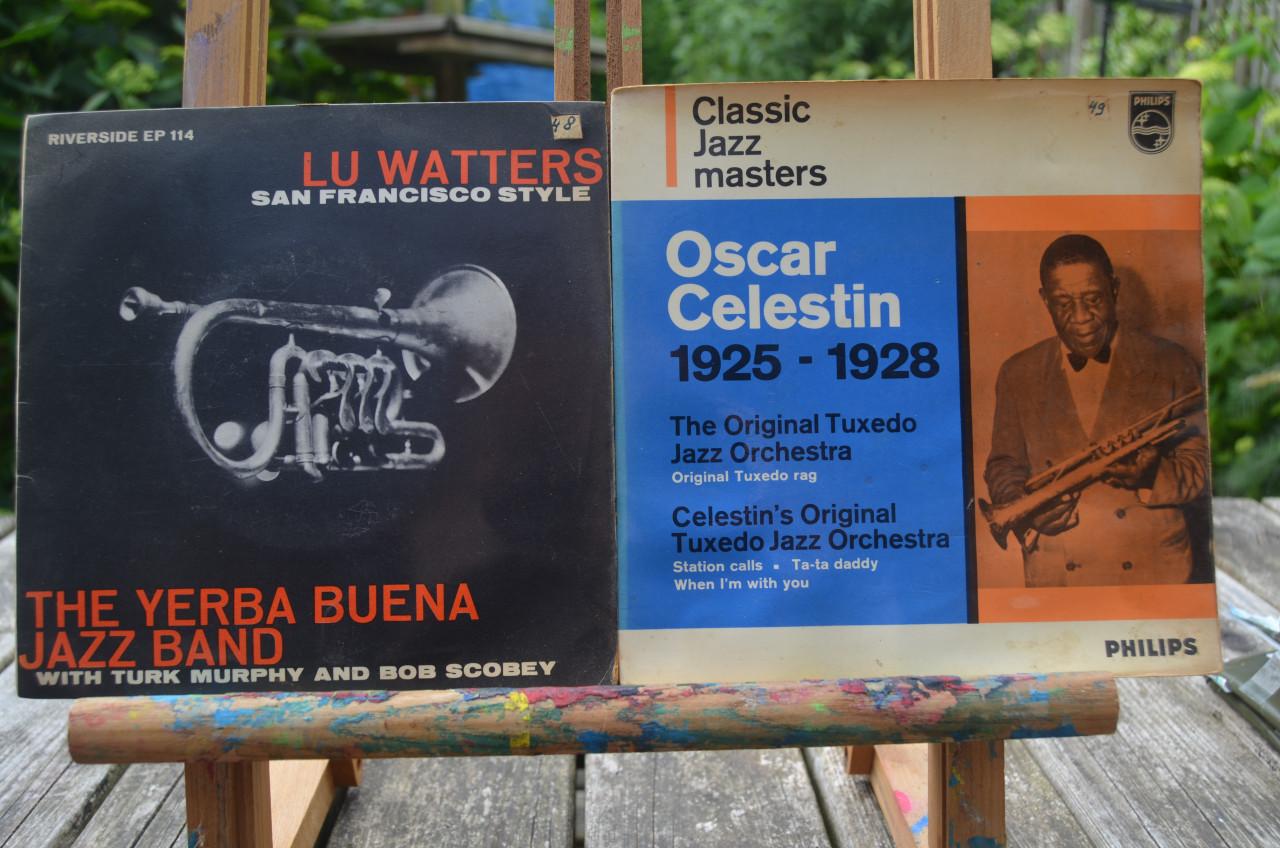 Ca. 80 Jazz singles jaren '50, '60, '70 (1)