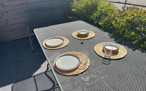 Tuintafel en stoelen