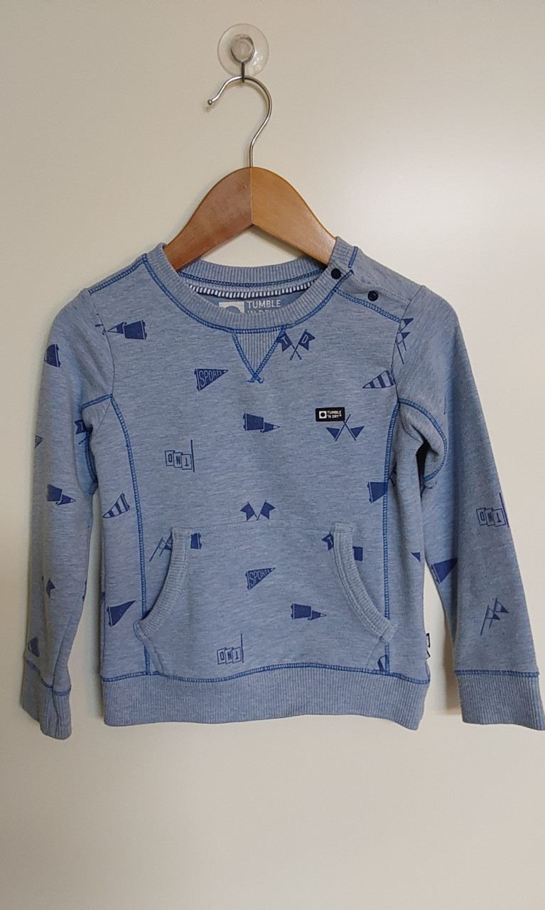 Lichtblauwe trui in maat 92 van het merk Tumble 'N Dry