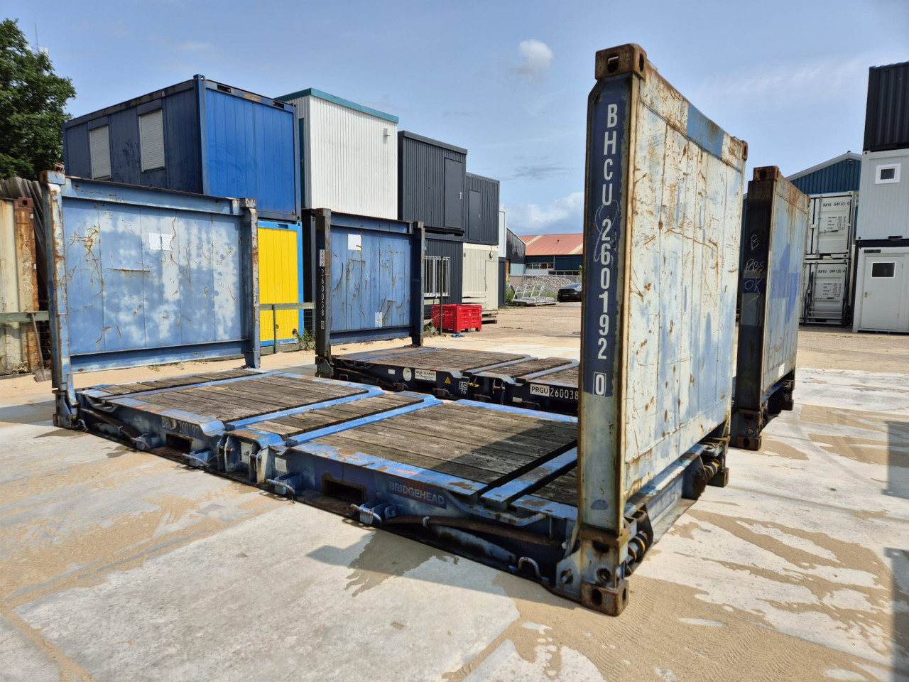 20ft flatracks
