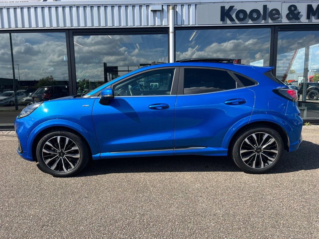 Ford Puma 1.0i ecoboost hybrid 125pk st-line vignale, pano, trekhaak