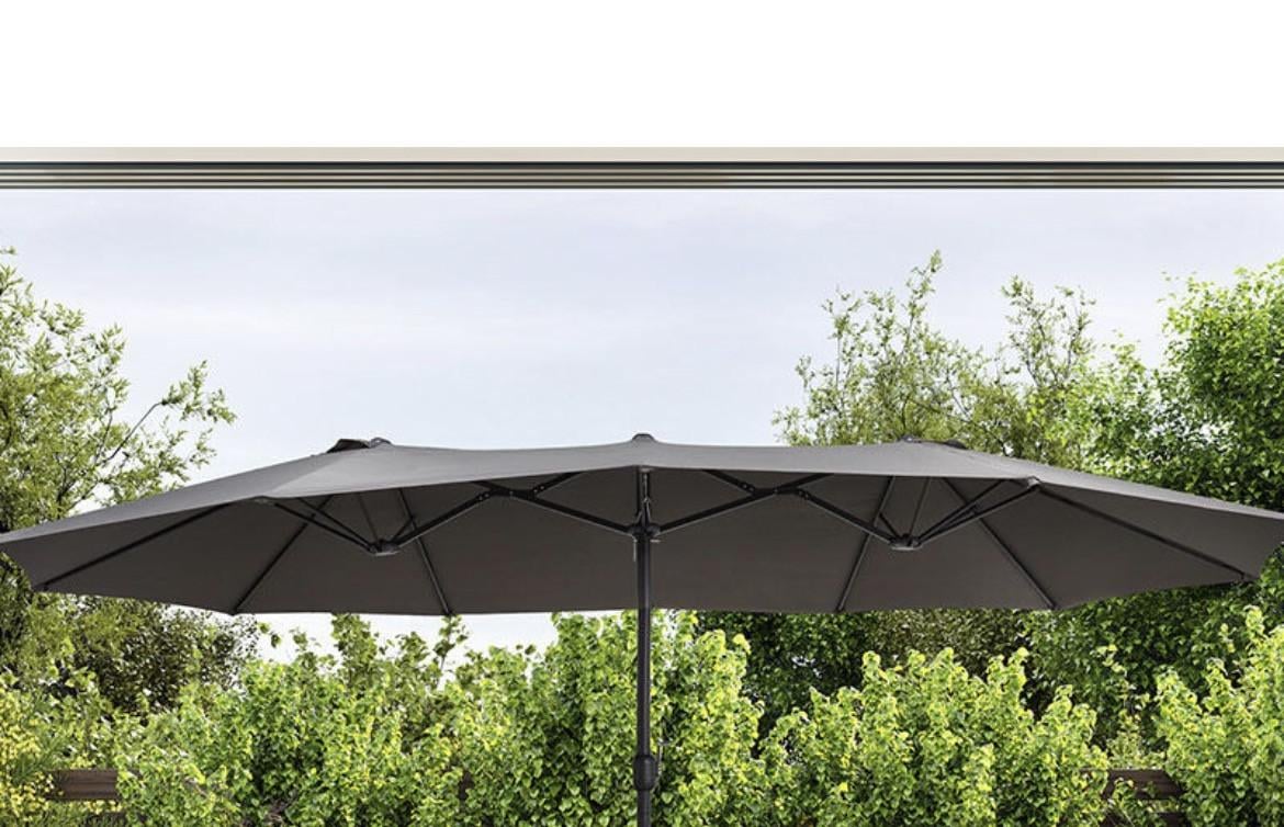 Dubbele parasol