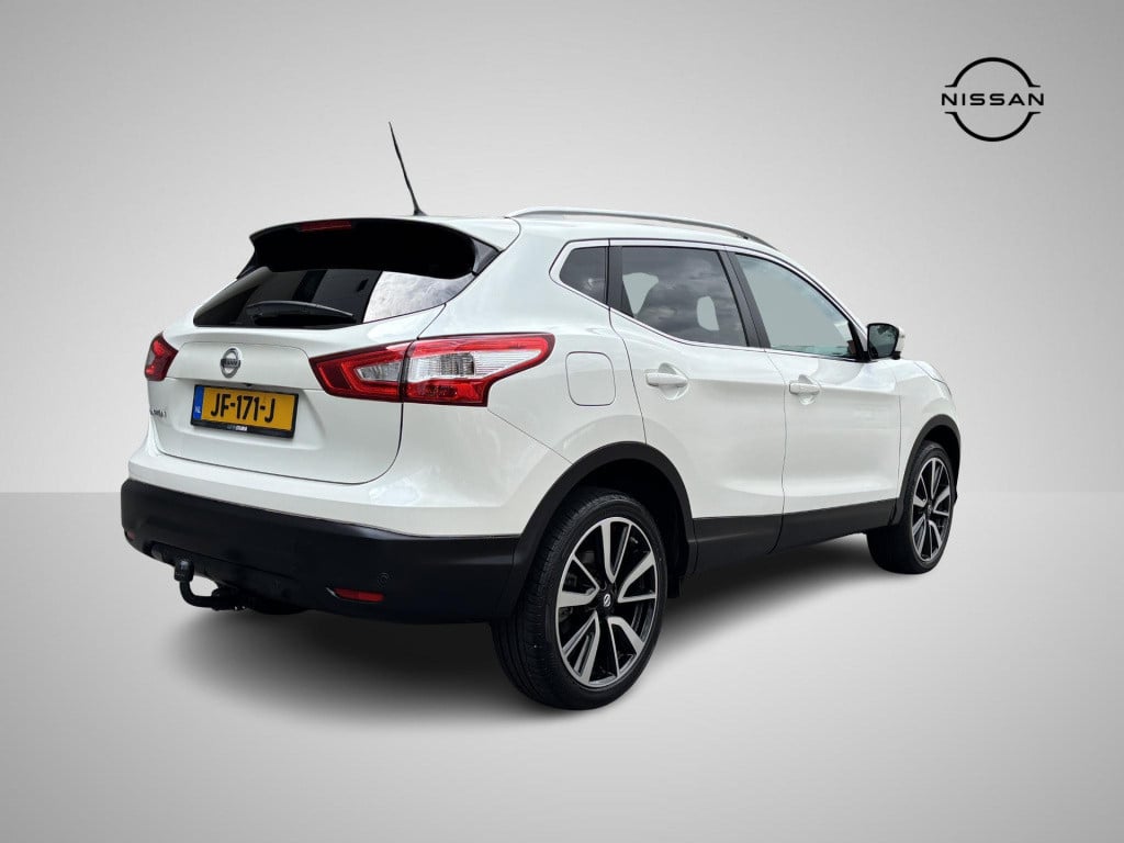 Nissan Qashqai 1.6 tekna *1500kg trekgewicht! | panoramadak | leder | stoel