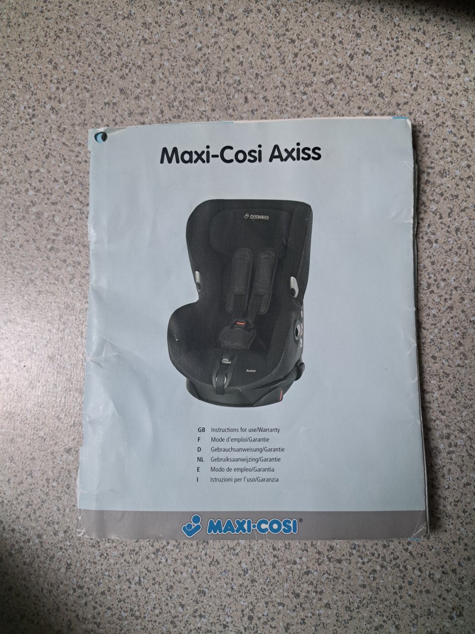 Autostoeltje  maxi cosy axiss