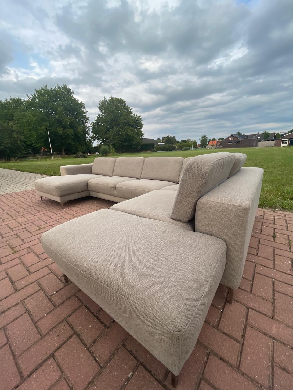 GRATIS LEVERING HEEL NL Montel U-vormige Stoffen Hoekbank