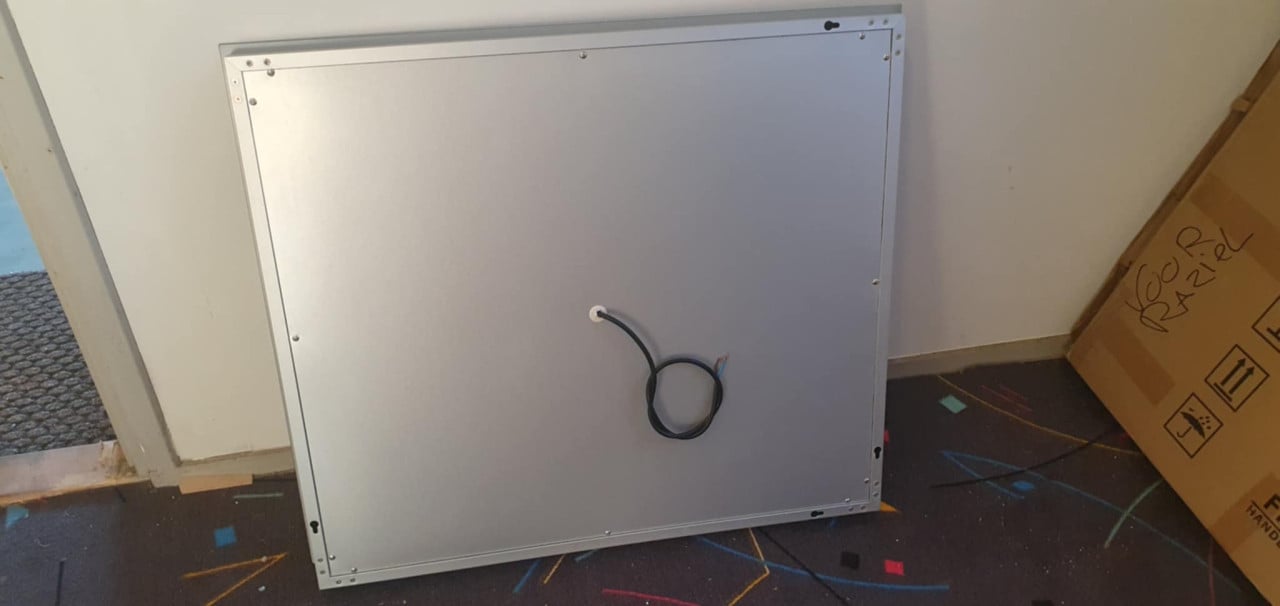 Badkamerspiegel met led